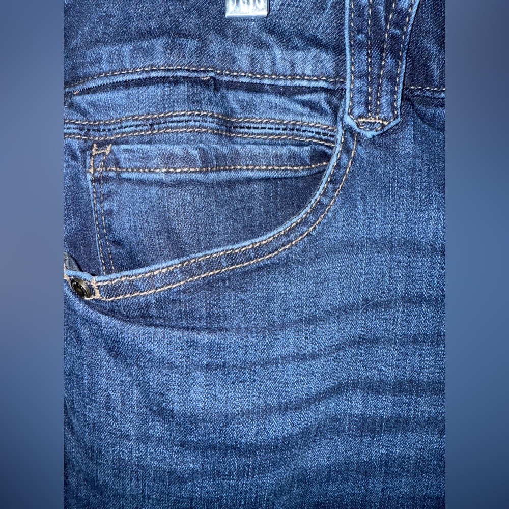 Democracy "Ab"solution Denim Patriot Straight Leg Jeans women’s Sz 16 slimming - Picture 3 of 11